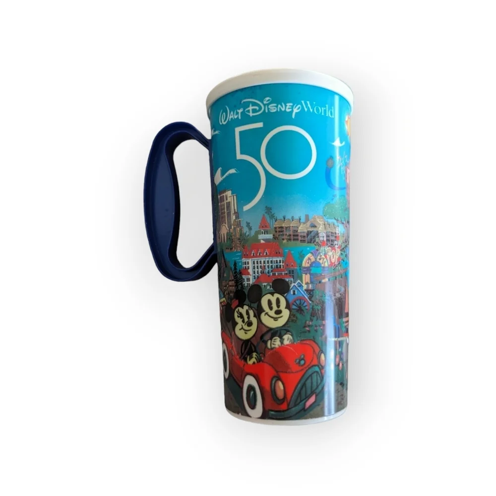 Walt Disney World 50th Anniversary Travel Cup